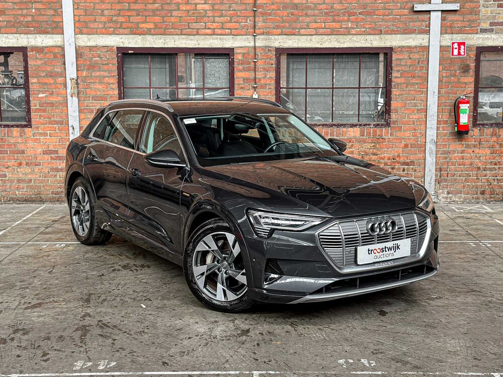 Audi E-tron 50 quattro Business edition 71 kWh 313pk 2020 (Origineel-NL+ 1e eigenaar), J-695-PX