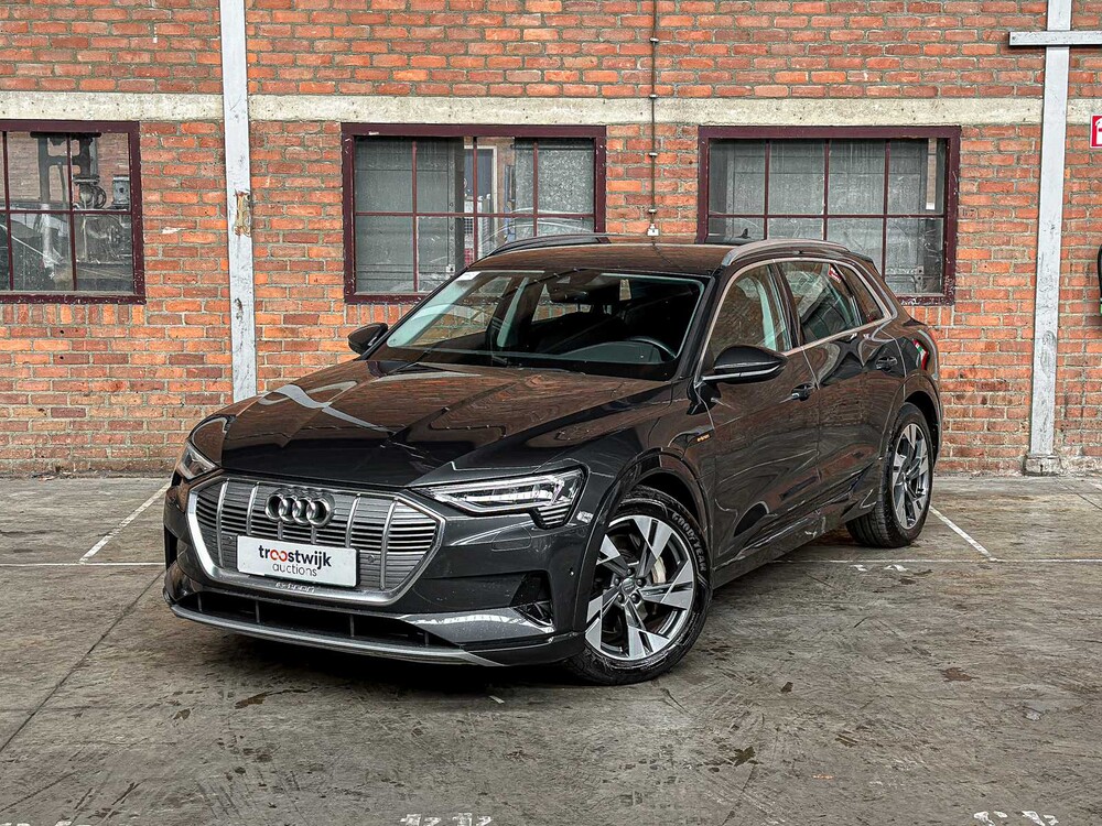 Audi E-tron 50 quattro Business edition 71 kWh 313pk 2020 (Origineel-NL+ 1e eigenaar), J-695-PX
