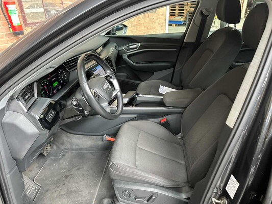 Audi E-tron 50 quattro Business edition 71 kWh 313pk 2020 (Origineel-NL+ 1e eigenaar), J-695-PX