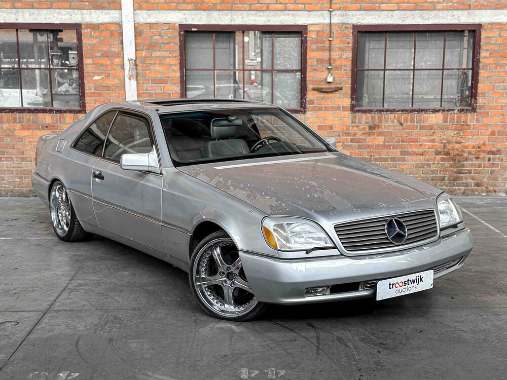 Mercedes-Benz S500 Coupé 5.0 V8 320pk 1994 Youngtimer