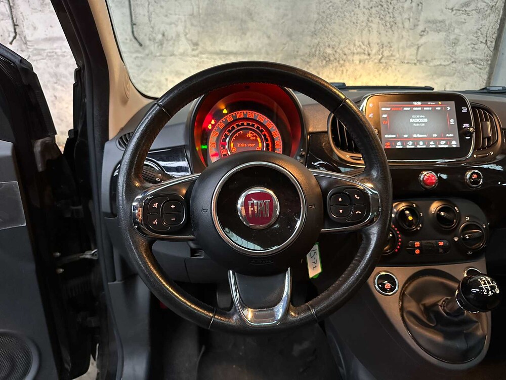 Fiat 500 0.9 TwinAir T Lounge 80PK 2017 (Origineel-NL), PT-404-N