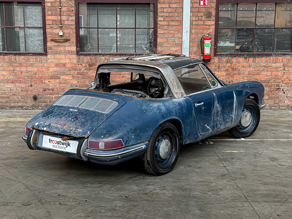 Porsche 912 Soft-Window Targa (Matching-Numbers) 1967 -BARNFIND- 