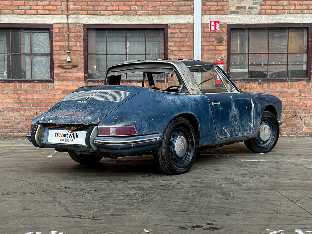 Porsche 912 Targa mit weichem Fenster (Matching-Nummern) 1967 -BARNFIND- 