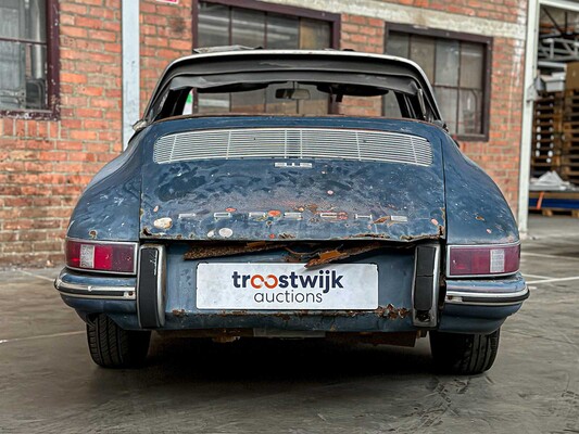 Porsche 912 Targa mit weichem Fenster (Matching-Nummern) 1967 -BARNFIND- 
