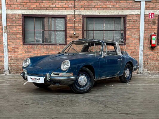 Porsche 912 Targa mit weichem Fenster (Matching-Nummern) 1967 -BARNFIND- 