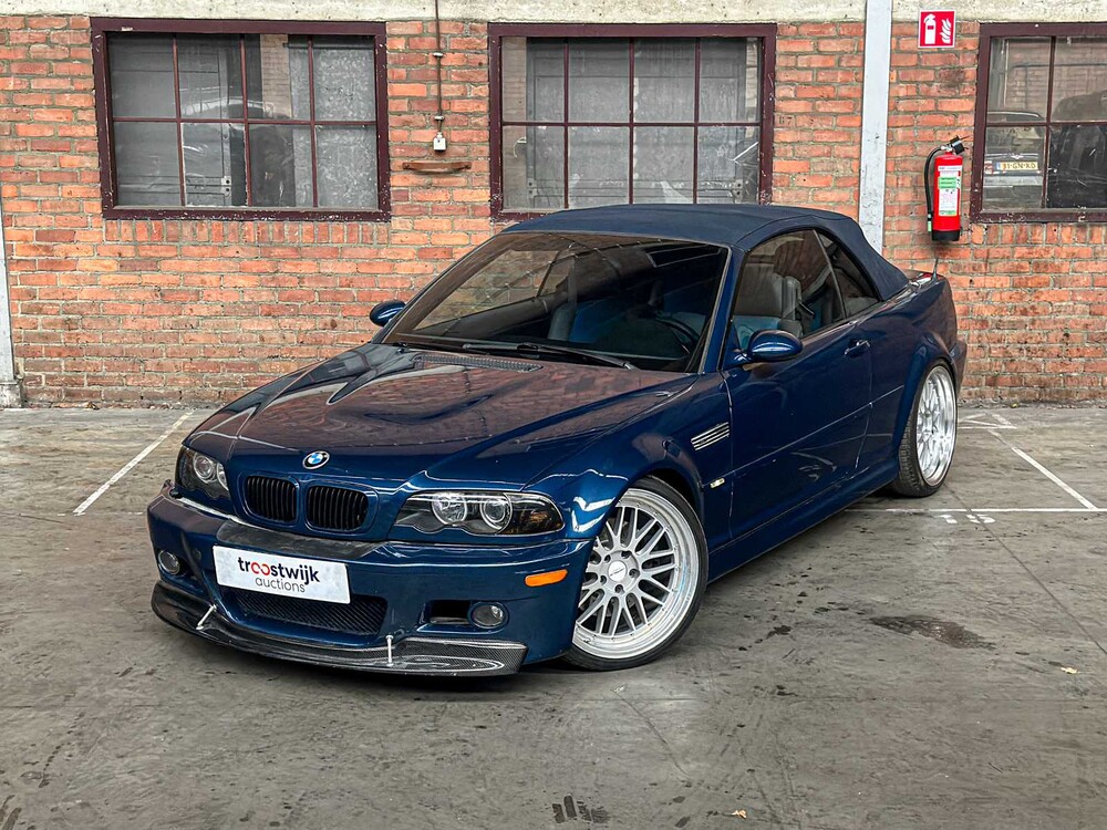 BMW M3 E46 Cabriolet 3.2 343PK S54B32 343pk 2002 Youngtimer