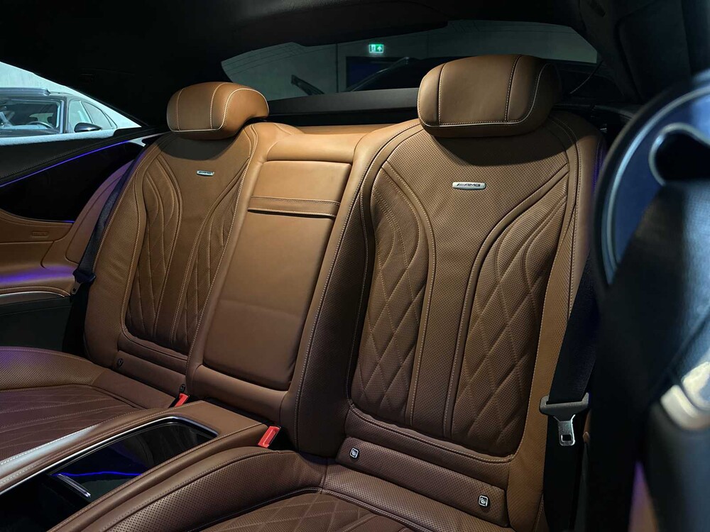 Mercedes-Benz S63 AMG 4.0 V8 4Matic 612pk 2018 CARBON S-Klasse Coupe
