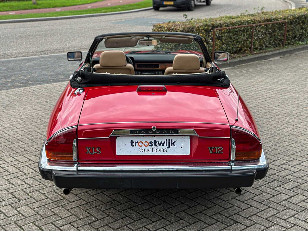 Jaguar XJS Convertible V12 262pk 1989