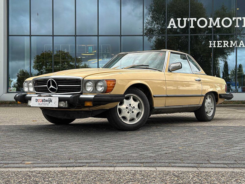 Mercedes-Benz 450SL Convertible -Hardtop- 180pk 1980 SL-Klasse
