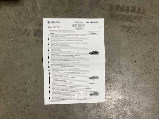 Lexus RX 450h 4WD Executive Edition 249pk 2013, 2-KZH-17