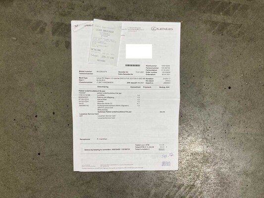 Lexus RX 450h 4WD Executive Edition 249pk 2013, 2-KZH-17