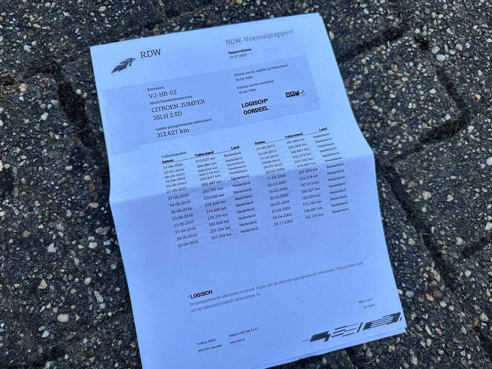 Citroen Jumper Camper 35LH 2.5D 86pk 1996, VJ-HB-02