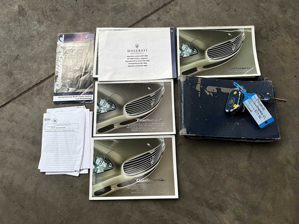 Maserati Quattroporte 4.2 V8 Duo Select 400pk 2006, L-851-RK Youngtimer