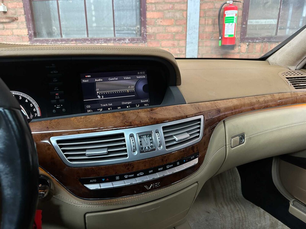 Mercedes-Benz S600 Lang S-klasse 5.5 V12 517pk 