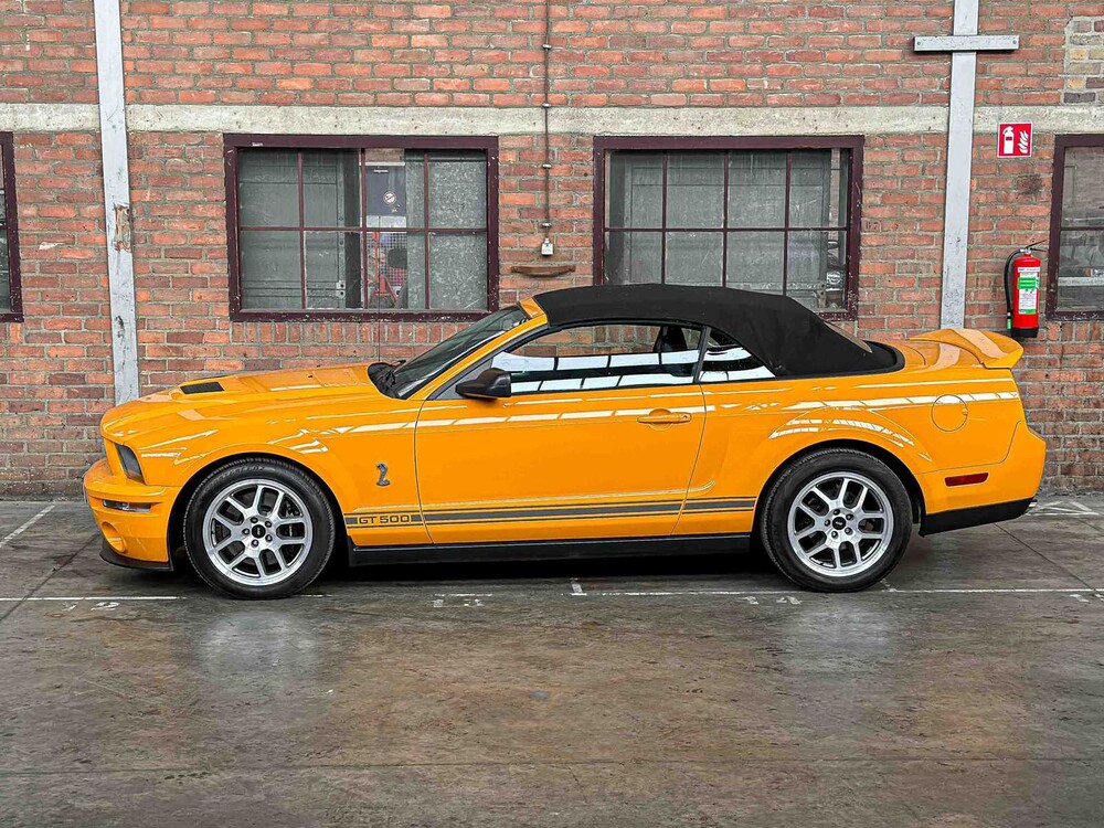 Ford Mustang Shelby GT500 5.4 V8 500pk Cabriolet 2007 (27.000 KM) Youngtimer