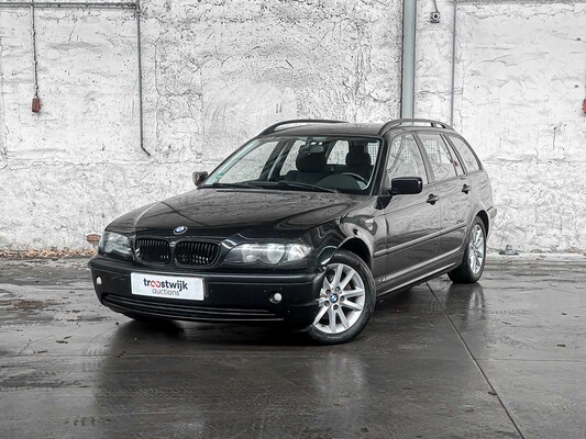 BMW 316i Touring Schwarz & Silber 3er-Reihe 114 PS 2003, 62-LK-SL