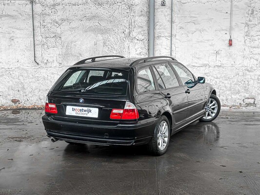 BMW 316i Touring Black & Silver 3-serie 114pk 2003, 62-LK-SL