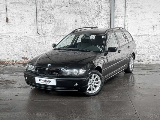 BMW 316i Touring Black & Silver 3-serie 114pk 2003, 62-LK-SL