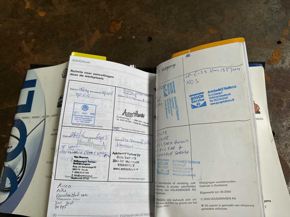 Volkswagen Golf 1.6 Trendline 101pk 2001 AUTOMAAT, 23-HP-FX