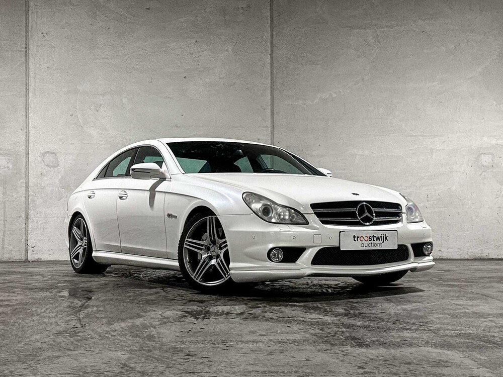 Mercedes-Benz CLS63 AMG 6.3 V8 507pk 2009 CLS-klasse, K-500-BL Youngtimer