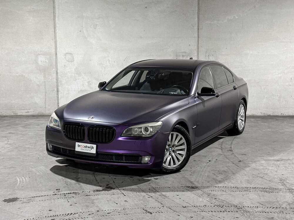 BMW 750i 4.4 V8 409pk 2009 F01 7-serie, GSV-72-V Youngtimer