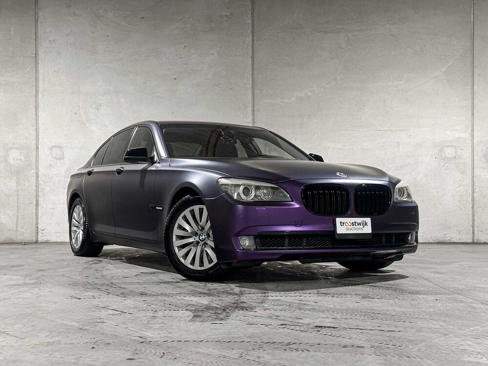BMW 750i 4.4 V8 409pk 2009 F01 7-serie, GSV-72-V Youngtimer