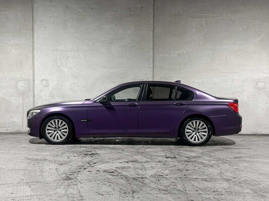 BMW 750i 4.4 V8 409pk 2009 F01 7-serie, GSV-72-V Youngtimer
