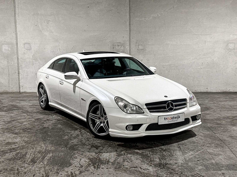 Mercedes-Benz CLS63 AMG 6.3 V8 507hp 2009 CLS-class, K-500-BL Youngtimer