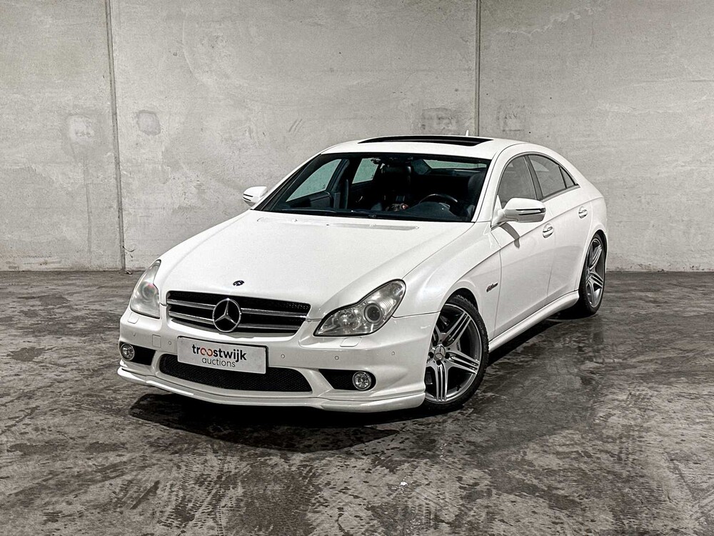 Mercedes-Benz CLS63 AMG 6.3 V8 507hp 2009 CLS-class, K-500-BL Youngtimer