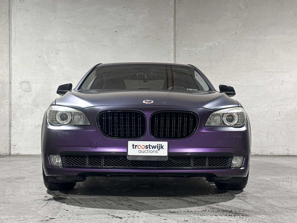 BMW 750i 4.4 V8 409pk 2009 F01 7-serie, GSV-72-V Youngtimer