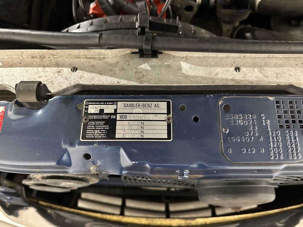 Mercedes-Benz 300 SE W126 179pk 1986 S-Klasse, 45-SPH-6