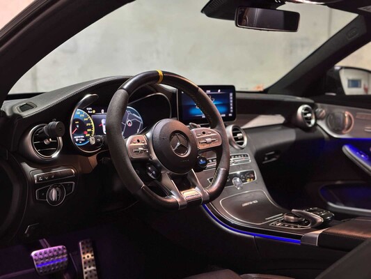 Mercedes-Benz C63s AMG 4.0 V8 Premium Plus Pack 510pk 2020 C-klasse Coupé, Z-558-GX