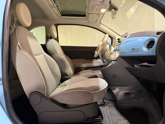 Fiat 500 1.2 Lounge 69hp 2011, 14-RBX-4