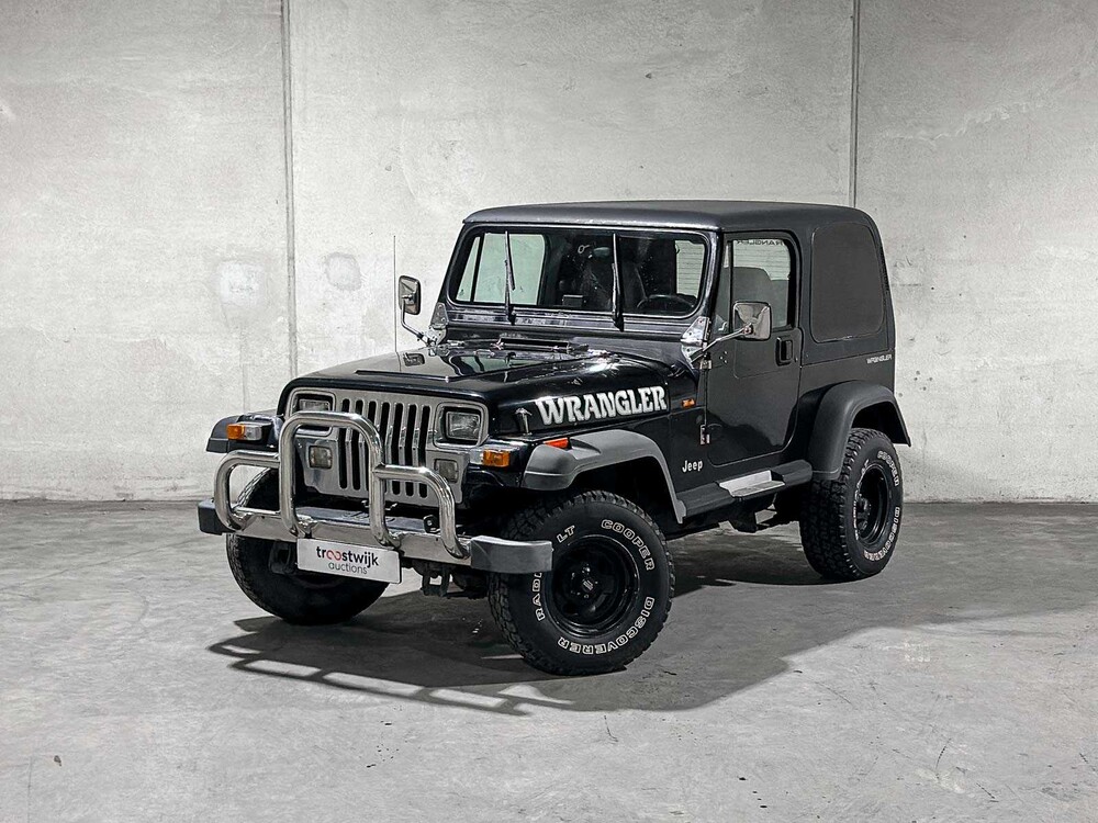 Jeep Wrangler 4.0i Hardtop 184pk 1993 (Origineel-NL), 55-GDG-3