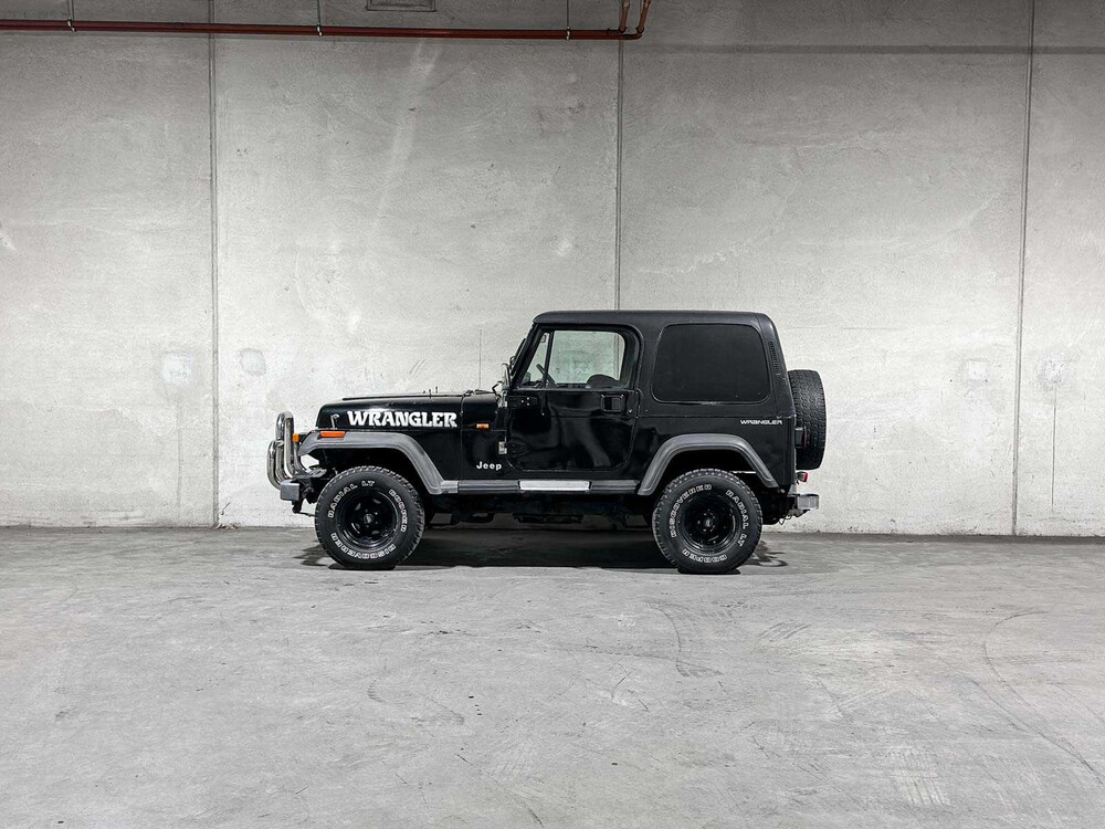 Jeep Wrangler 4.0i Hardtop 184pk 1993 (Origineel-NL), 55-GDG-3