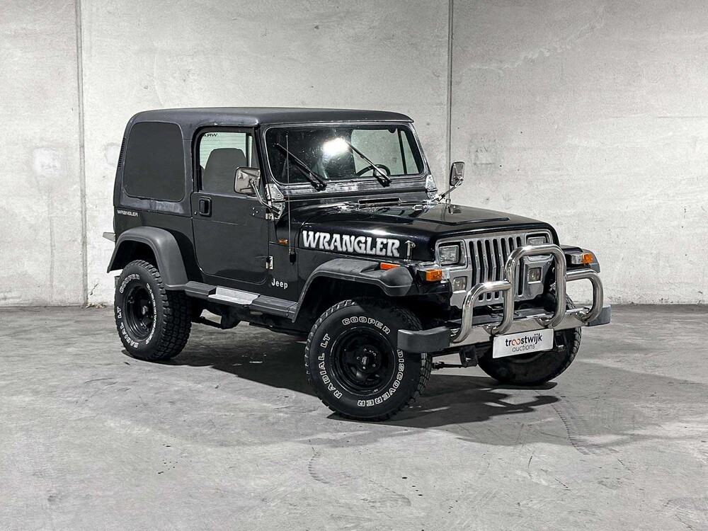 Jeep Wrangler 4.0i Hardtop 184pk 1993 (Origineel-NL), 55-GDG-3