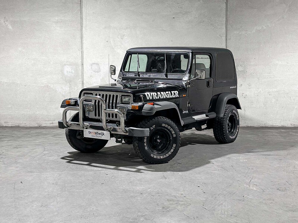 Jeep Wrangler 4.0i Hardtop 184pk 1993 (Origineel-NL), 55-GDG-3