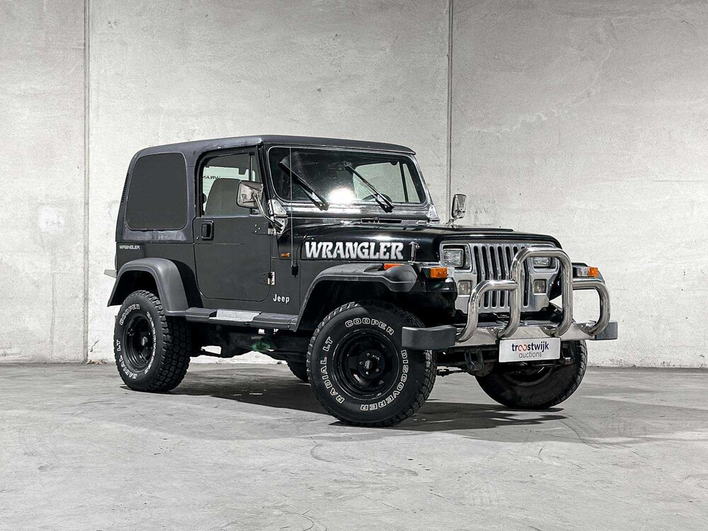 Jeep Wrangler 4.0i Hardtop 184pk 1993 (Origineel-NL), 55-GDG-3