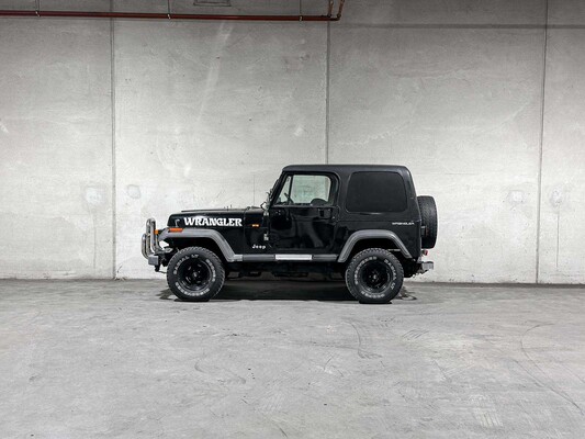 Jeep Wrangler 4.0i Hardtop 184pk 1993 (Origineel-NL), 55-GDG-3