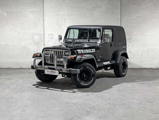 Jeep Wrangler 4.0i Hardtop 184pk 1993 (Origineel-NL), 55-GDG-3