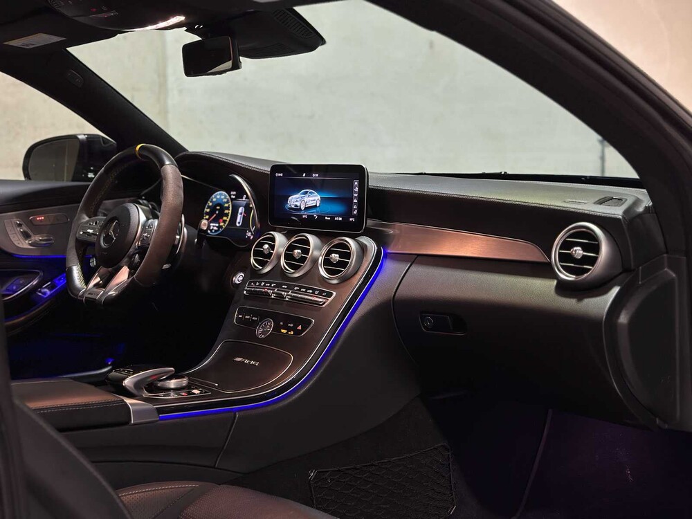 Mercedes-Benz C63s AMG 4.0 V8 Premium Plus Pack 510pk 2020 C-klasse Coupé, Z-558-GX