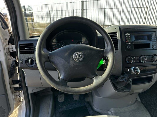 Volkswagen Crafter 35 2.0 TDI (DUBBEL CABIN) 163pk 2016 7-persoons, VFK-49-B Bedrijfswagen