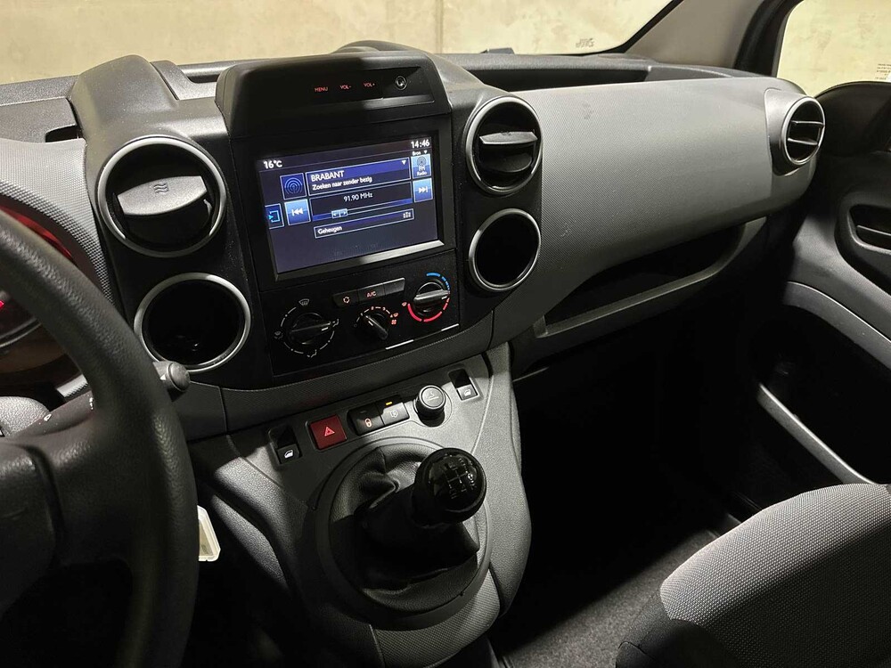 Peugeot Partner 120 1.6 BlueHDi 75 L1 Premium Pack 75pk 2018 (Origineel-NL & 1e Eigenaar), V-700-SK