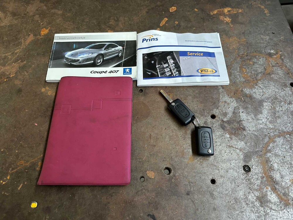Peugeot 407 Coupé 3,0-24V Féline 208 PS 2006, 12-SR-XL