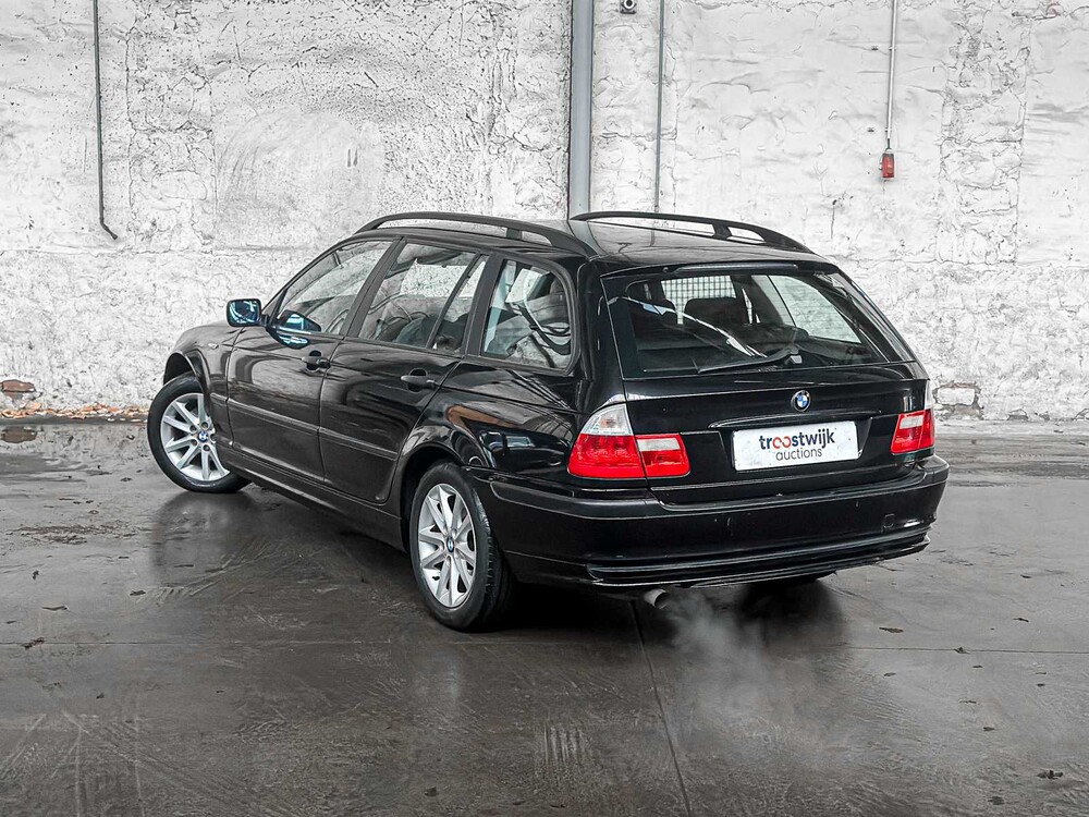BMW 316i Touring Schwarz & Silber 3er-Reihe 114 PS 2003, 62-LK-SL