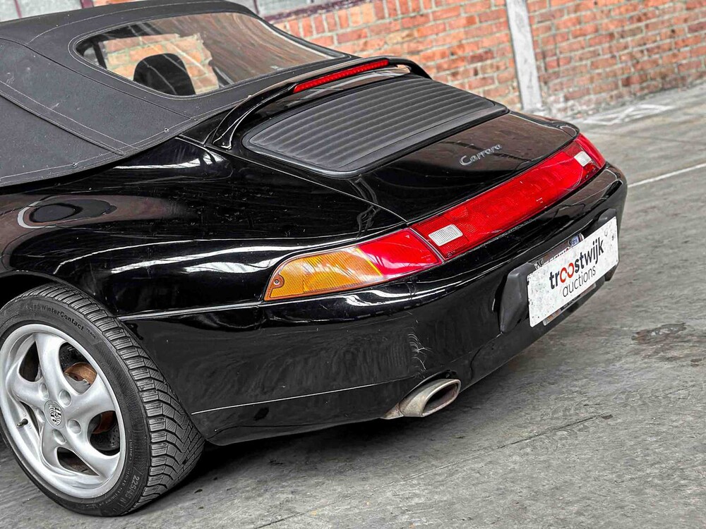 Porsche 911 Carrera 3.6 993 285pk 1997 Cabriolet