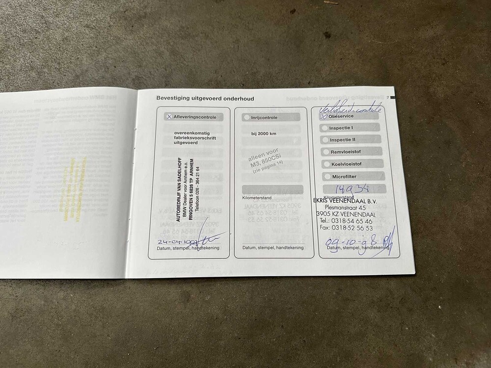 BMW 528i Executive 193 PS 1997 (Original-NL) 5er E39, RN-ZL-11