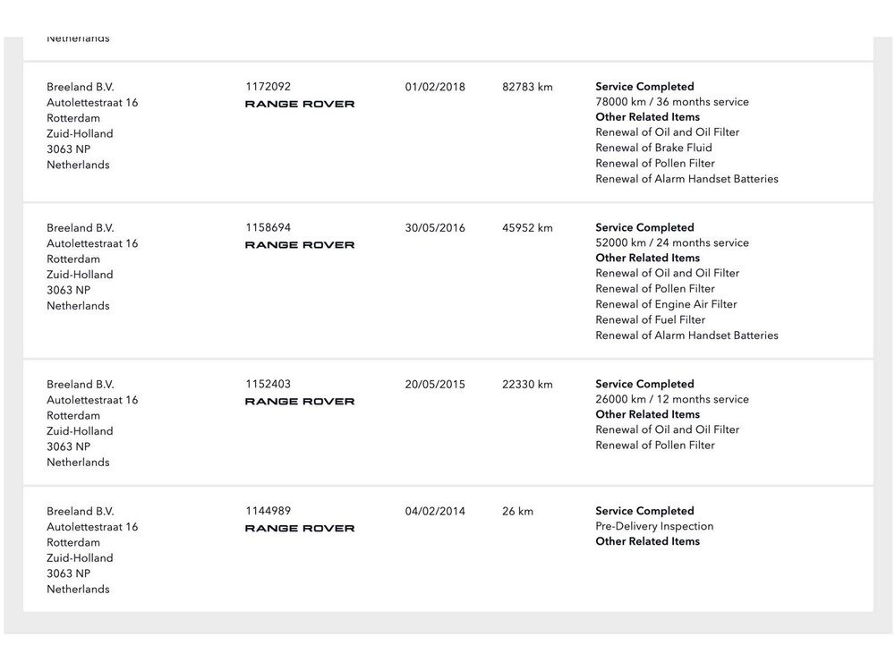 Land Rover Range Rover 4.4 SDV8 Autobiografie 340 PS 2014 (Original-NL), 4-THS-30