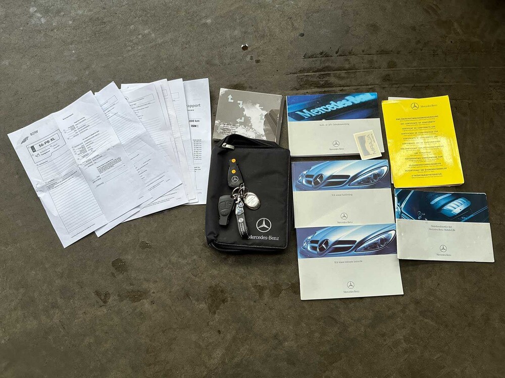 Mercedes-Benz SLK200 K. 161pk 2004 (Origineel-NL) SLK-klasse, 56-PB-XL