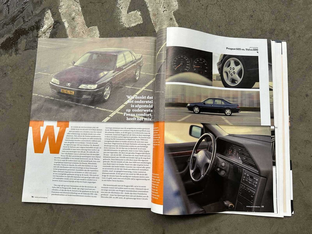 Peugeot 605 3.0 V6 SV 168pk 1997 Youngtimer